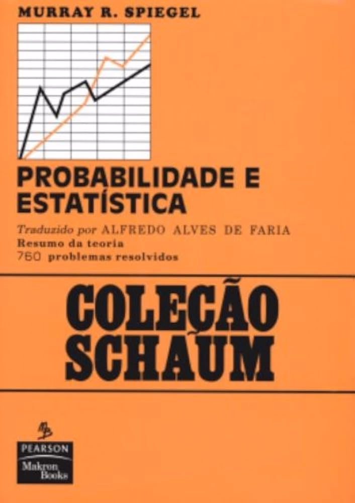 Capa do livro Probabilidade e Estatística — Spiegel